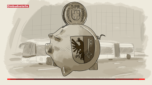 Bild von «Schweiz aktuell» mit irreführender Aussage zu Genfer Finanzlage