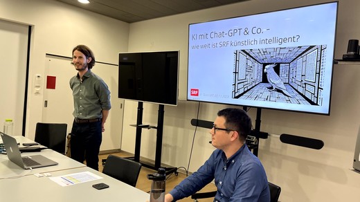 Bild von KI bei SRF – ein Mitmach-Seminar fand Anklang