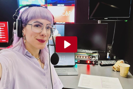 Bild von Sie übersetzt die Oscars live