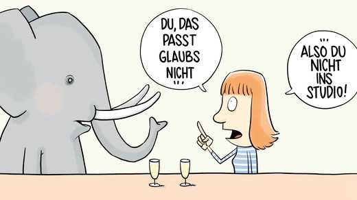 Bild von Castings: Wie ein Blind-Date für die Kamera