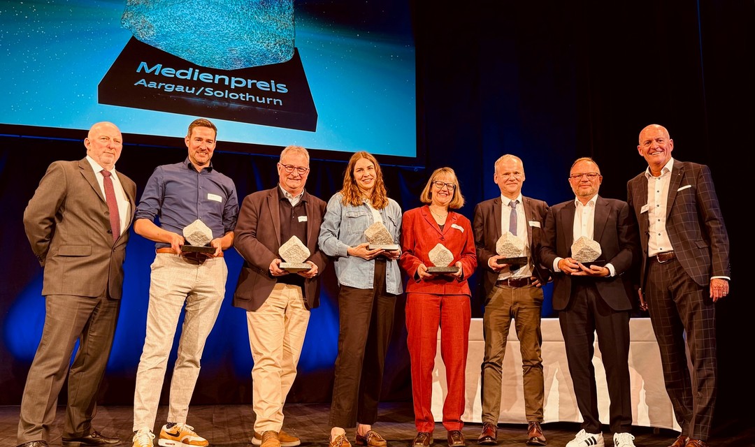 Bild von 27. Medienpreis Aargau/Solothurn verliehen