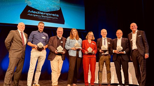 Bild von 27. Medienpreis Aargau/Solothurn verliehen