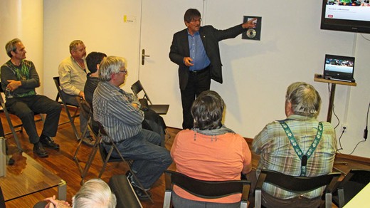 Bild von Fotogalerie Neumitgliederapéro im Regionalstudio Ostschweiz 14.11.2012