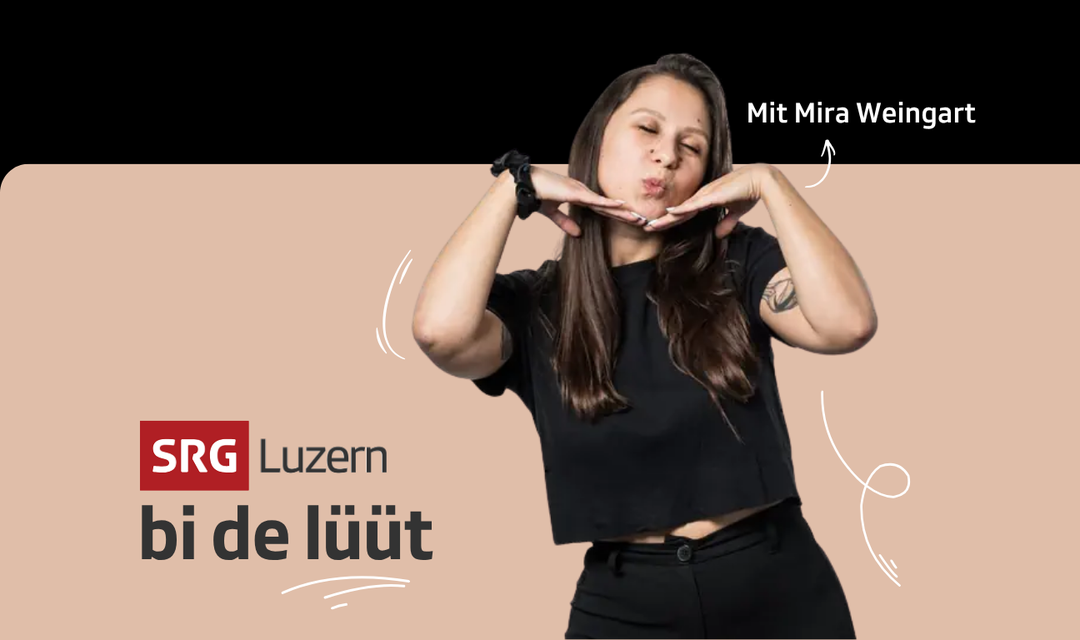 Bild von Ausgebucht: «SRG Luzern bi de lüüt» – ein Abend mit Mira Weingart