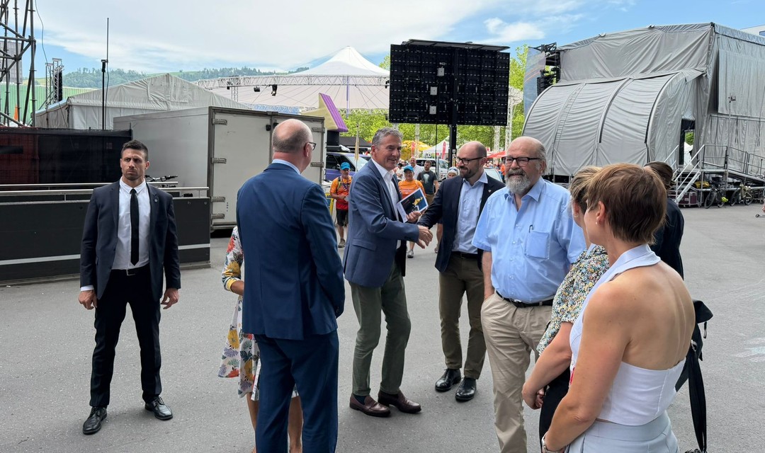Bild von Die SRG Zug an der Eröffnungsfeier der «Special Olympics National Summer Games 2026»