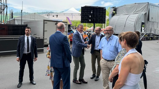 Bild von Die SRG Zug an der Eröffnungsfeier der «Special Olympics National Summer Games 2026»
