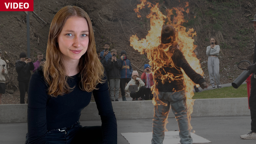 Bild von Das Leben als Stuntfrau: Ladina Nef im Videoporträt