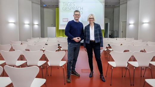 Bild von «Tagesgespräch Plus» im Studio Bern