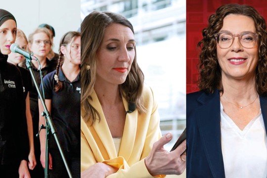 Bild von SRG-Programmtipps: Nathalie Wappler und Chorgesang