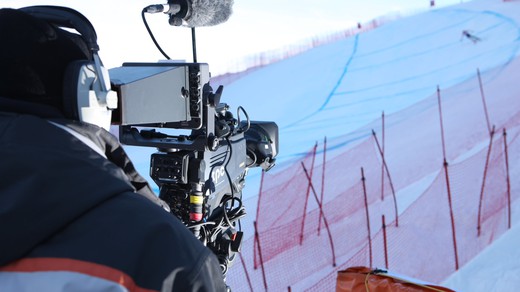 Bild von Sondereffort der SRG am Lauberhorn – begleitet von CNN