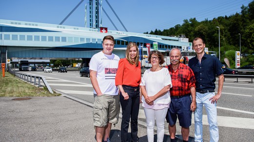 Bild von Autobahn A1 so weit das PK-Auge reicht