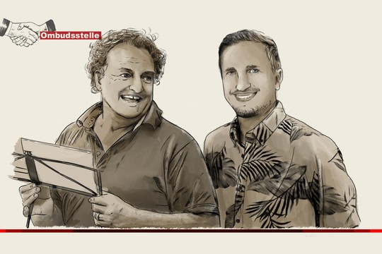 Bild von Bot «Focus» Marco Rima eine unsachgemässe Plattform?