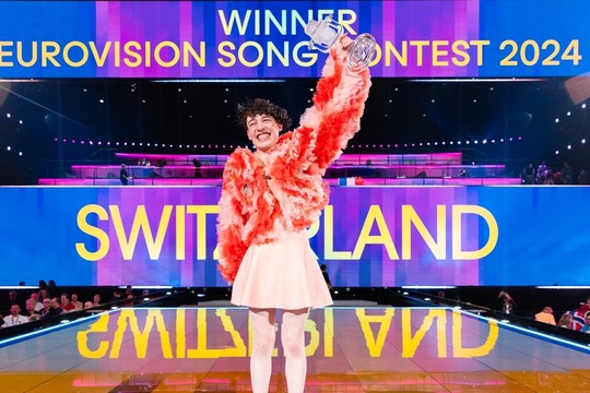 Bild von Nemo gewinnt den «Eurovision Song Contest» 2024