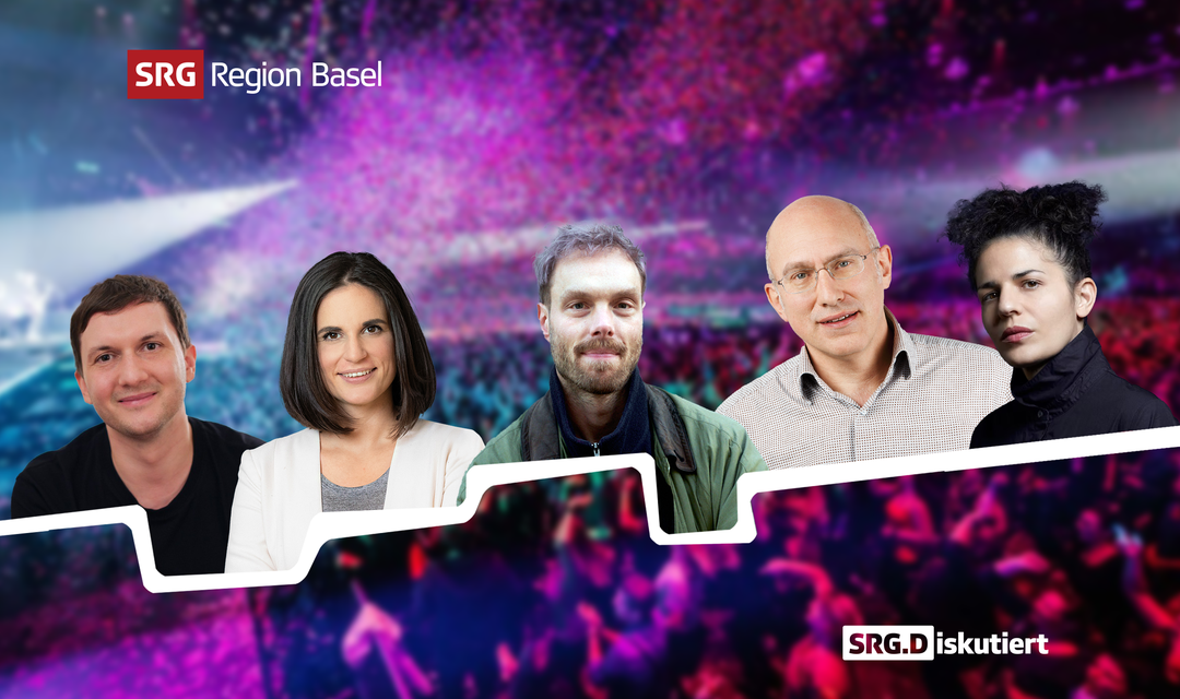 Bild von «SRG.Diskutiert»-Talk in Basel: Wo spielt die Musik: Zwischen SRG und Streaming