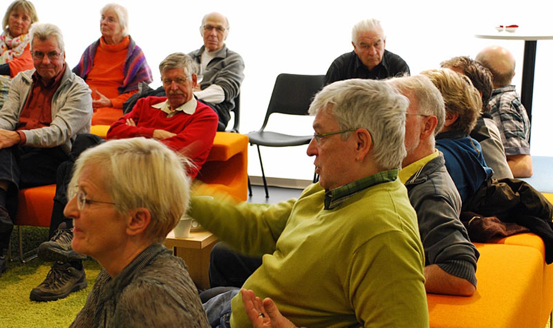 Mitgliederanlass im SRG Produktionszentrum Bundeshaus in Bern