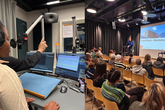 Bild von Ein Blick hinter die Radiokulissen am BrandTisch#4