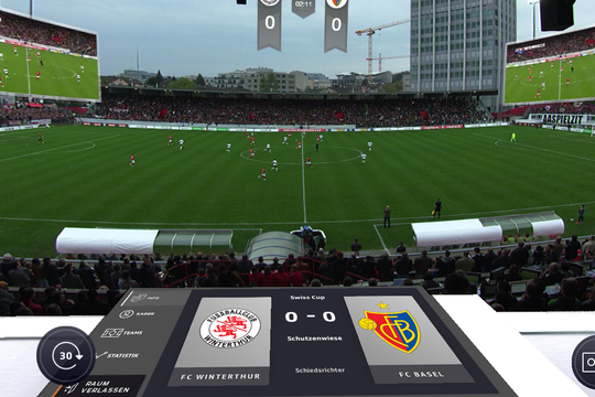 Bild von Virtueller Logenplatz beim Schweizer Cupfinal