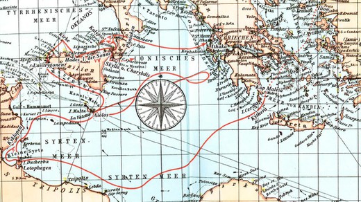 Bild von Silberner Delphin für «Auf den Spuren von Odysseus»