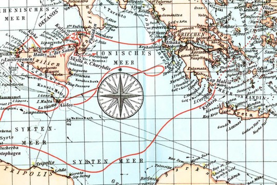 Bild von Silberner Delphin für «Auf den Spuren von Odysseus»