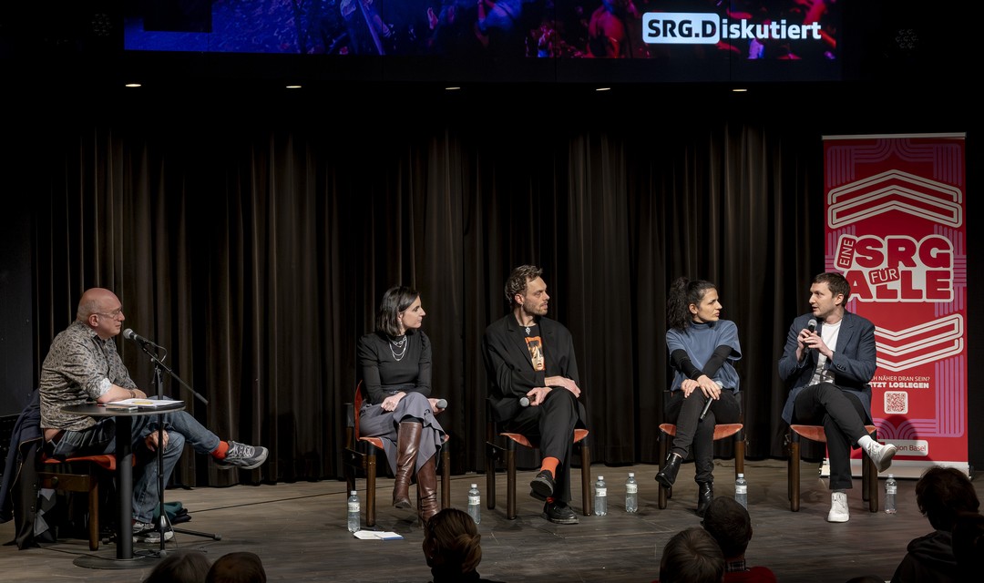 Bild von «SRG.Diskutiert»: Wo spielt die Musik zwischen SRG und Streaming?