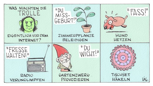 Bild von «Mein Senf»: Crasht die Troll-Party
