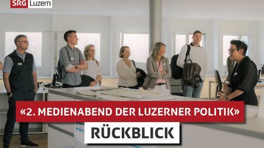 Bild von Luzerner Gemeinden zu Besuch im SRF-Studio Luzern
