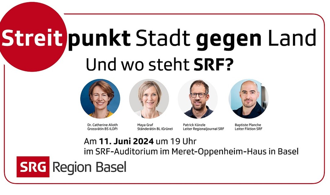 Bild von «Streitpunkt SRG»: Zu viel Stadt? Zu ländlich? SRF zwischen den Fronten