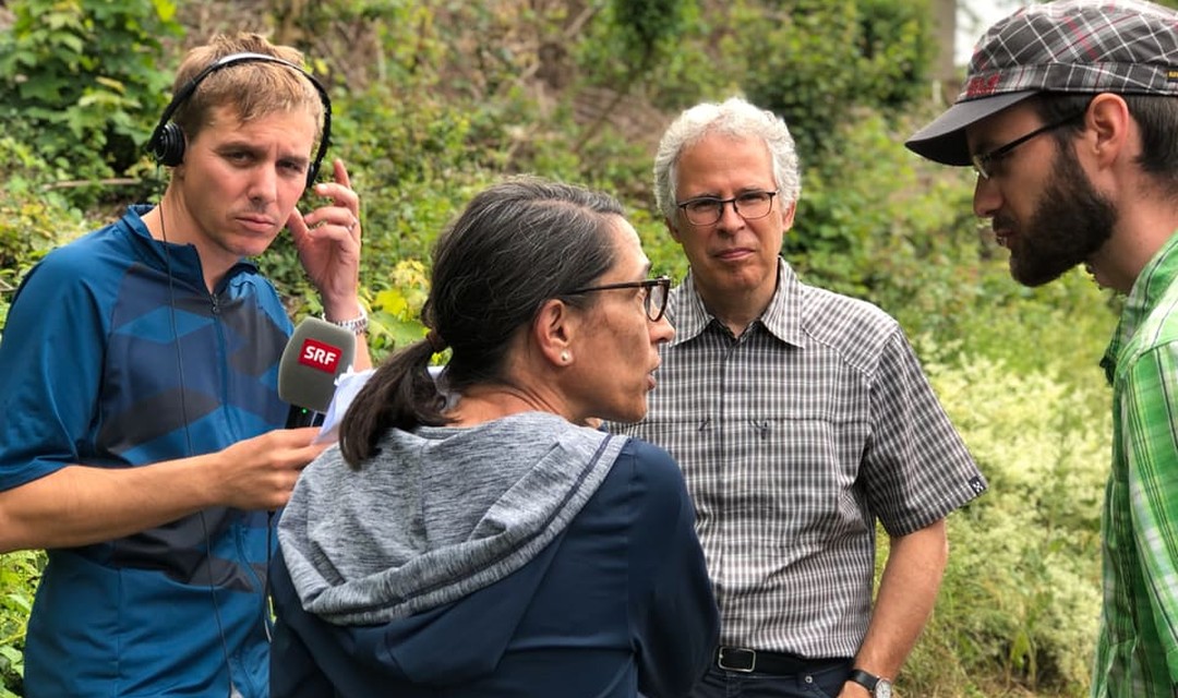Reto Scherrer fährt bei «Querfeldeins» mit dem E-Bike durch die Schweiz.