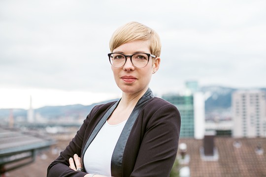 Bild von Bettina Hamilton-Irvine:  «Man darf der Leserschaft durchaus auch etwas zumuten»