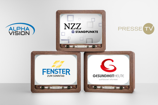Bild von Verlängerung der Zusammenarbeit mit Presse TV AG und Alphavision AG