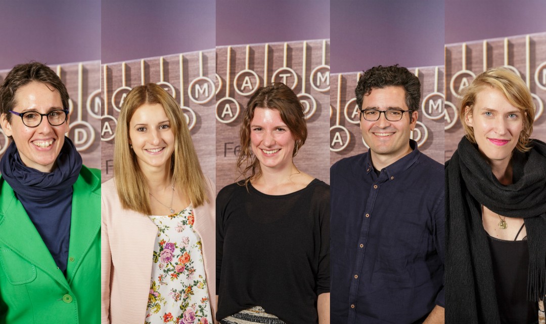 Eine Collage der fünf Finalisten des Treatment Awards