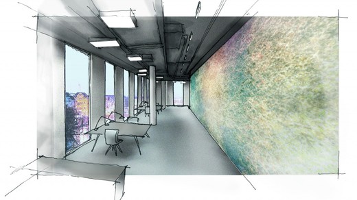 Bild von Erste Blicke ins neue Basler SRG-Studio