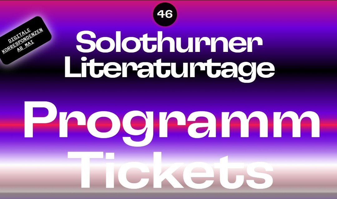 Bild von Mitgliederanlass an den Solothurner Literaturtagen