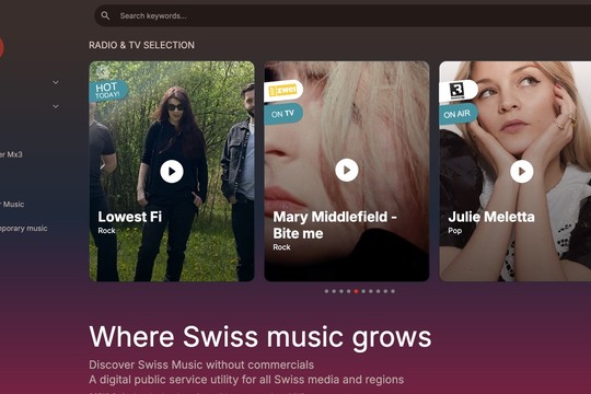 Bild von mx3: Die Musikzentrale der Schweiz