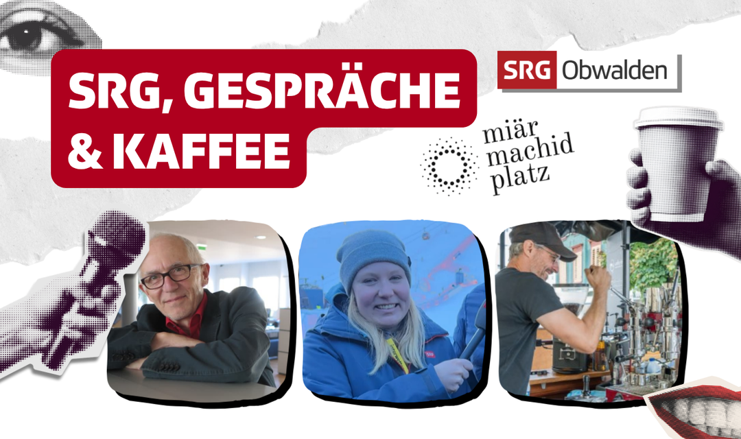 Bild von Mit der SRG Obwalden bei einem Kaffee am «Miär machid Platz» in Sarnen ins Gespräch kommen