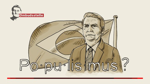 Bild von SRF verwendete «rechtspopulistisch» korrekt