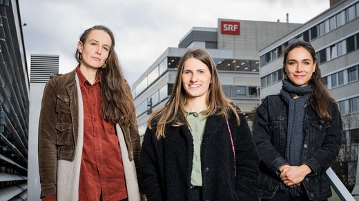 Bild von Fiona Endres, Nicole Vögele und Anielle Peterhans sind Journalistinnen des Jahres