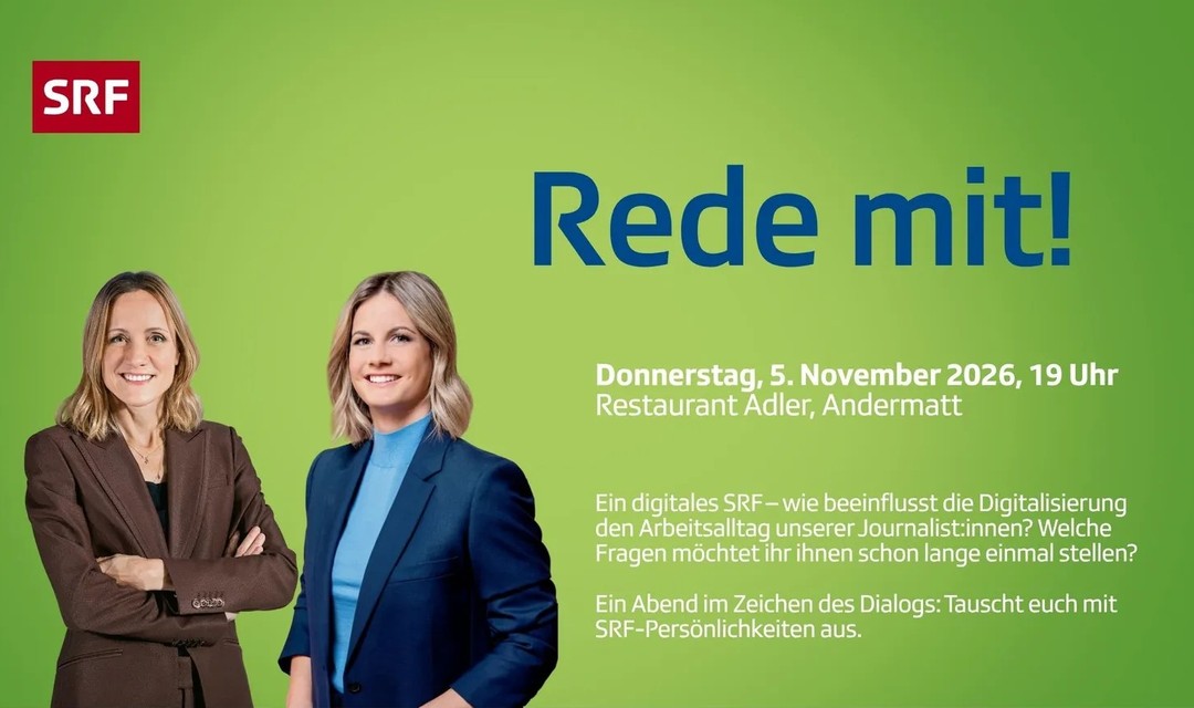 Bild von «Rede mit!» im Restaurant Adler in Andermatt