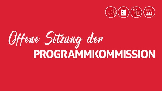 Bild von Offene Sitzung der Programmkommission