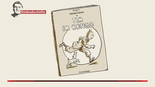 Bild von «Tagesschau»-Beitrag zu Tim und Struppi beanstandet