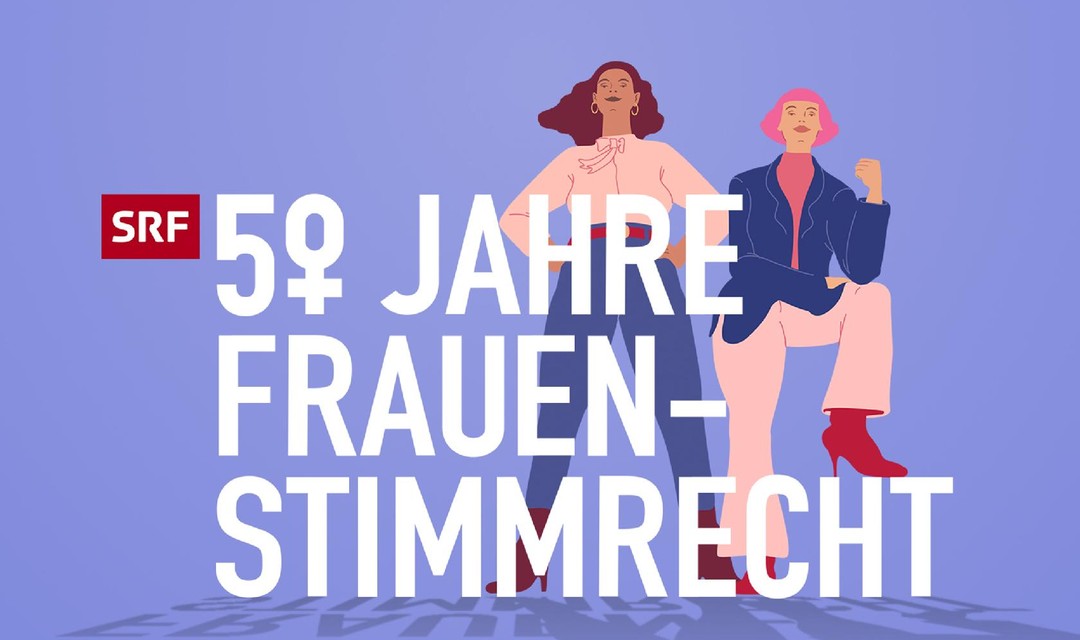 Keyvisual 50 Jahre Frauenstimmrecht