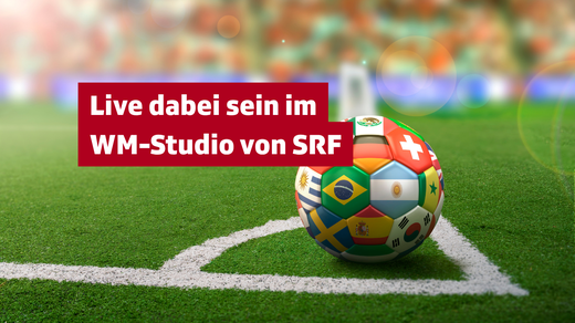 Bild von Live dabei sein: SRF lädt zur Fussball-WM 2026 ins Studio