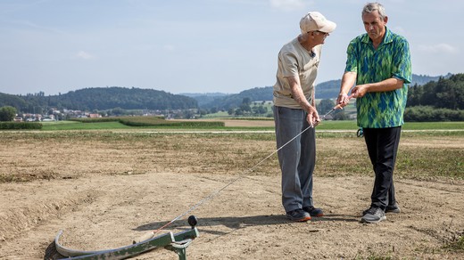 Bild von Hornussen: Tradition in Bild und Ton