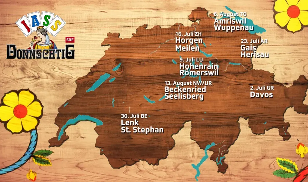 Bild von Live dabei sein beim «Donnschtig-Jass» in Hohenrain oder Römerswil