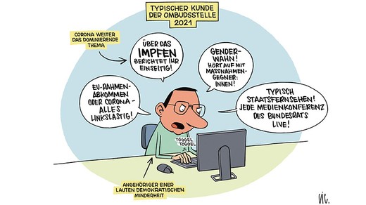 Bild von Jahresbericht Ombudsstelle: Die Welle der Beanstandungen reisst nicht ab