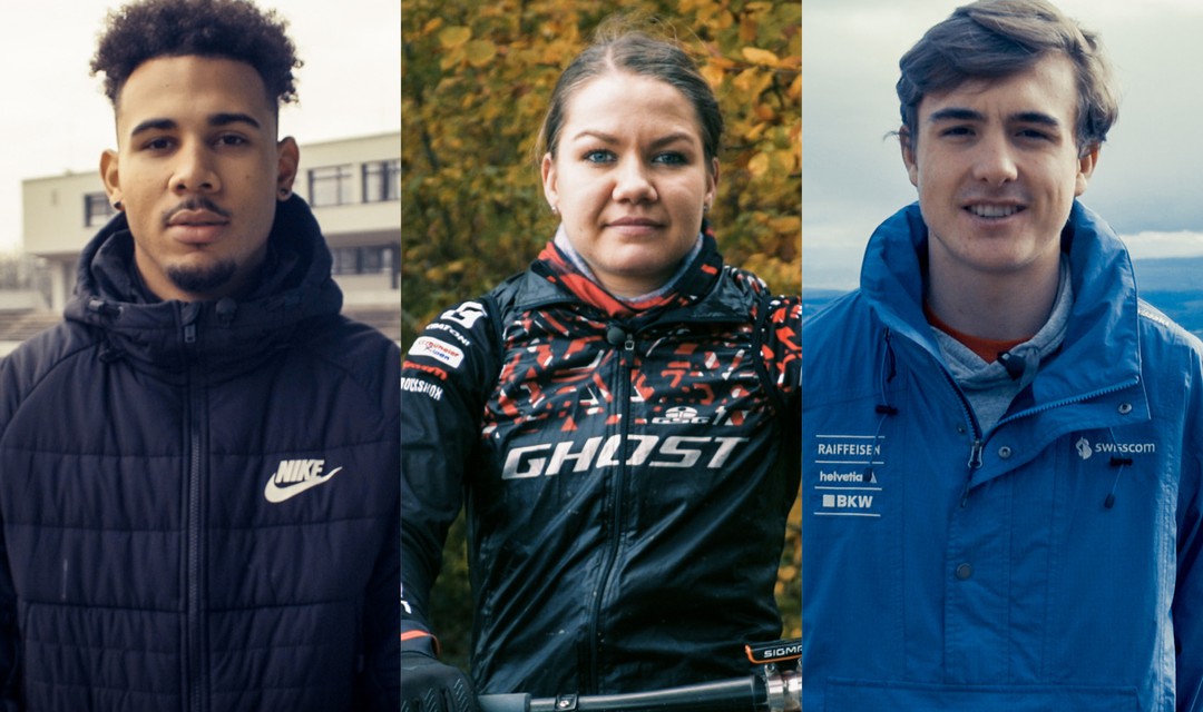 Die Nominierten in der Kategorie SRF 3 Best Talent Sport, SRF