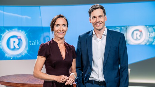 Bild von «Rundschau talk» mit Bundespräsidentin Simonetta Sommaruga