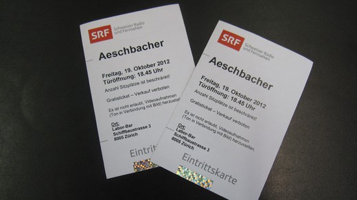 Bild von Fotogalerie Studioführung und Sendungsbesuch Aeschbacher 