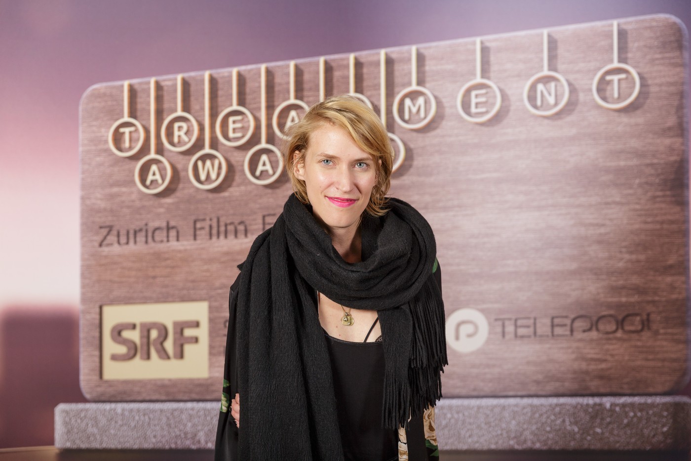 Finalistin Nadine vor dem Treatment Award