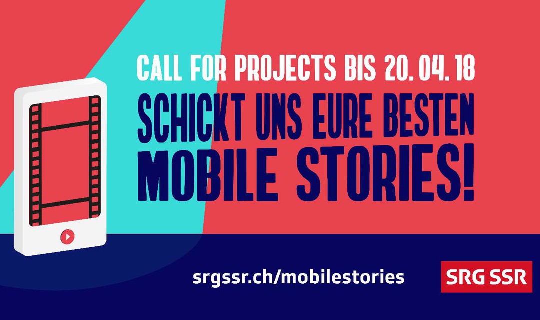 Bild von Ausschreibung für Mobile Stories 2018 lanciert